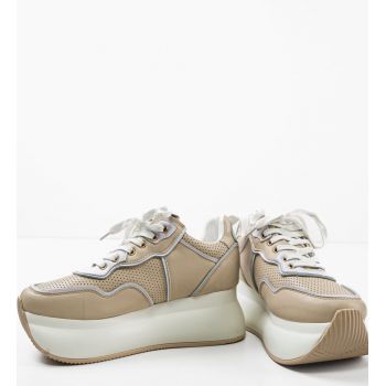 Sneakers dama Emiel Bej