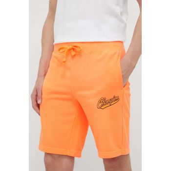 Champion pantaloni scurti barbati, culoarea portocaliu ieftini