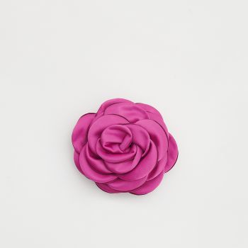 Reserved - Broșă sub formă de floare - Roz