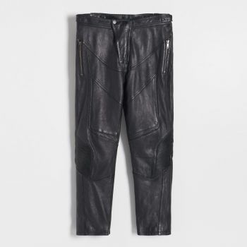 Reserved - Pantaloni din piele - Negru