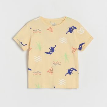 Reserved - Tricou din bumbac - Oranj