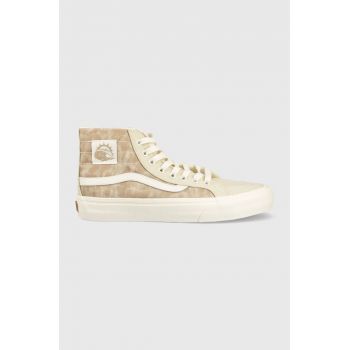 Vans tenisi SK8-Hi 38 Decon VR3 barbati, culoarea bej, VN0A4BX62ZA1