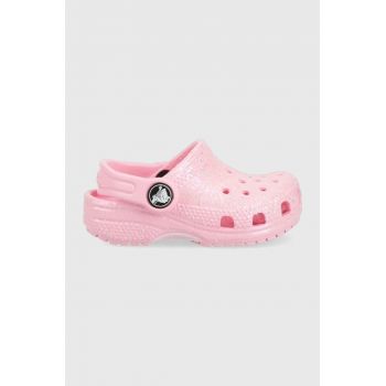 Crocs slapi copii culoarea roz