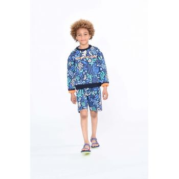 Marc Jacobs bluza copii culoarea albastru marin, modelator de firma original