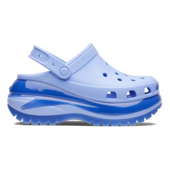 Saboți Crocs Classic Mega Crush Clog Mov - Moon Jelly de firma originali