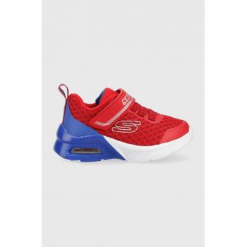 Skechers sneakers pentru copii culoarea rosu ieftini