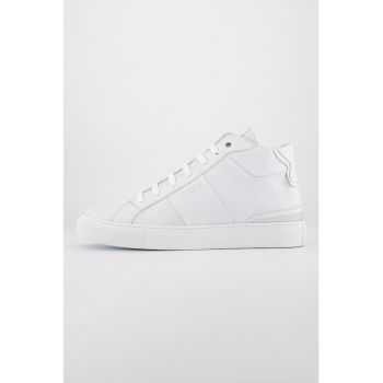 Pantofi sport mid-high de piele ecologica Todi