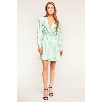 Rochie petrecuta de satin
