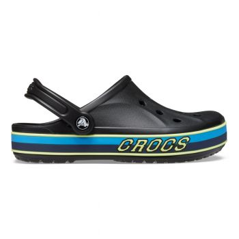 Saboti Crocs Toddler Bayaband Sport Band Clog Negru - Black/Multi