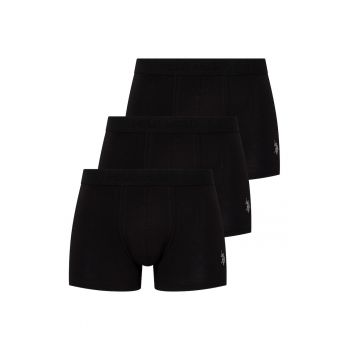 Set de boxeri cu logo discret - 3 perechi
