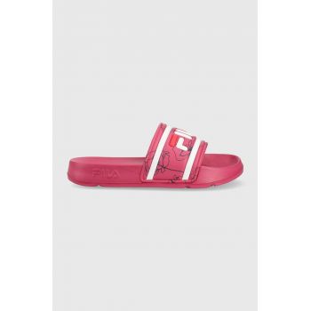 Fila slapi copii FFT0068 MORRO BAY P slipper culoarea roz, China