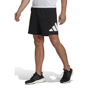 Pantaloni scurti cu logo pentru fitness