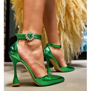 Pantofi dama Nonac Verzi 2