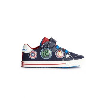Tenisi cu velcro si imprimeu Marvel