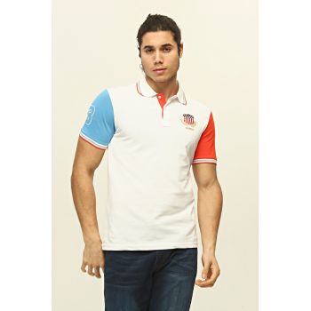 Tricou polo colorblock New Como