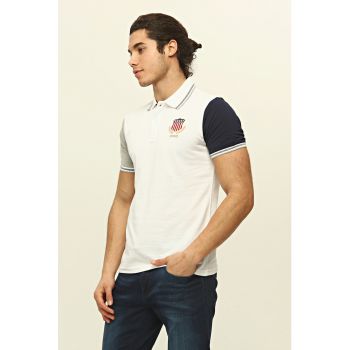 Tricou polo colorblock New Como