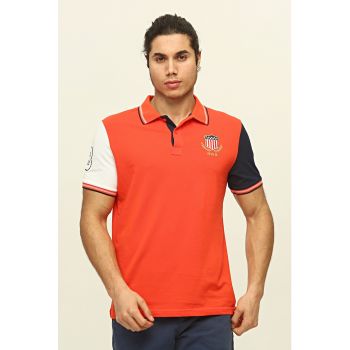 Tricou polo colorblock New Como