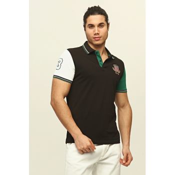 Tricou polo colorblock New Como