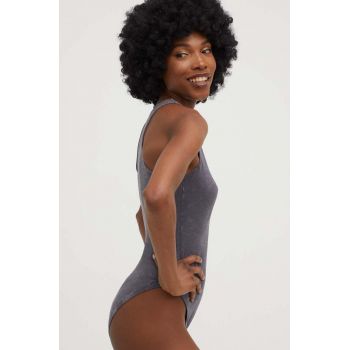 Answear Lab body culoarea gri