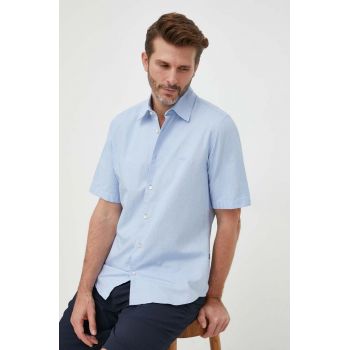 BOSS cămașă din bumbac ORANGE bărbați, cu guler clasic, regular 50489351 de firma originala