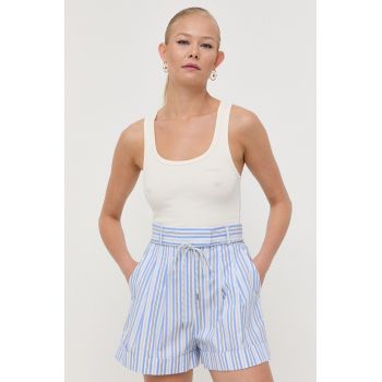 BOSS top femei, culoarea bej