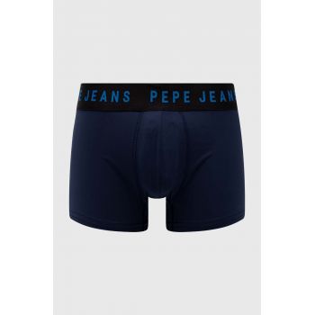 Pepe Jeans boxeri 2-pack barbati, culoarea albastru marin de firma originali