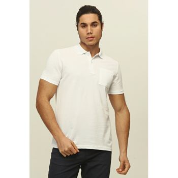 Tricou polo cu buzunar pe piept Polcep la reducere