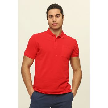 Tricou polo cu buzunar pe piept Polcep