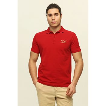 Tricou polo de pique de bumbac New Salda