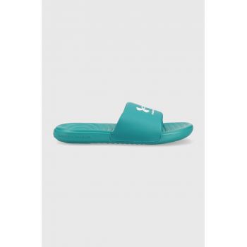 Under Armour papuci barbati, culoarea verde