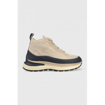 Gant pantofi Cazidy barbati, culoarea bej, 25633345.G24