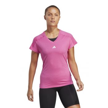 Tricou slim fit cu decolteu in V - pentru antrenament Essentials