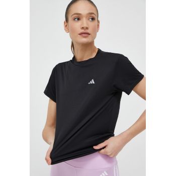 adidas Performance tricou de alergare Run It culoarea negru