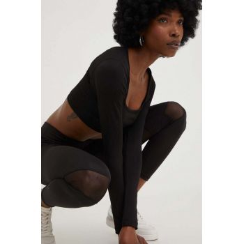 Answear Lab compleu femei, culoarea negru