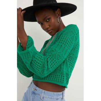 Answear Lab pulover culoarea verde