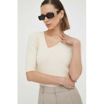 By Malene Birger tricou femei, culoarea bej