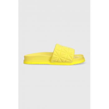 Gant papuci Mardale femei, culoarea galben, 26509911.G330