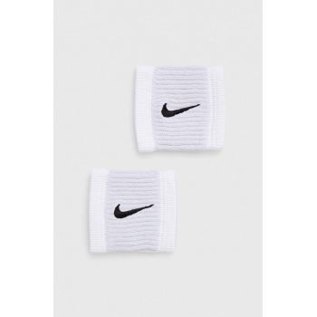 Nike brățări 2-pack culoarea alb de firma original