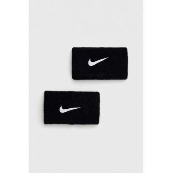 Nike brățări 2-pack culoarea negru de firma original