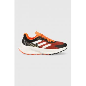 adidas TERREX pantofi Soulstride Flow barbati, culoarea portocaliu