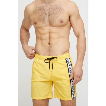 Bikkembergs pantaloni scurti de baie culoarea galben