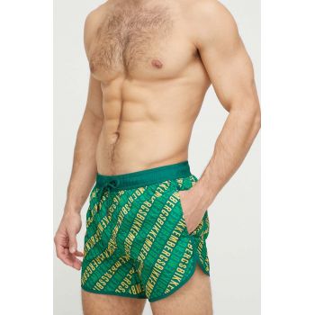 Bikkembergs pantaloni scurti de baie culoarea verde