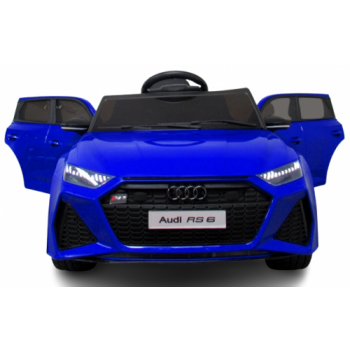 Masinuta electrica R-Sport cu telecomanda Audi RS6 albastru de firma originala