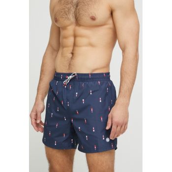 Pepe Jeans pantaloni scurti de baie culoarea albastru marin ieftin