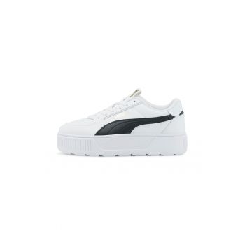 Pantofi sport flatform din piele si piele ecologica Karmen Rebelle