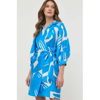Beatrice B rochie de matase mini, drept
