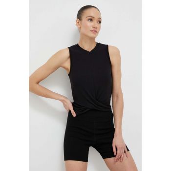 Dkny top femei, culoarea negru