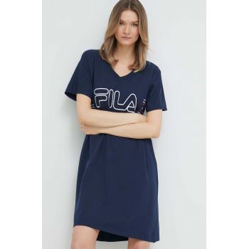 Fila camasa de noapte femei, culoarea albastru marin