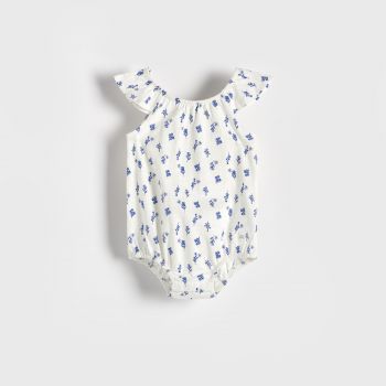 Reserved - Body cu model floral - Ivory Reserved - Body cu model floral - Ivory