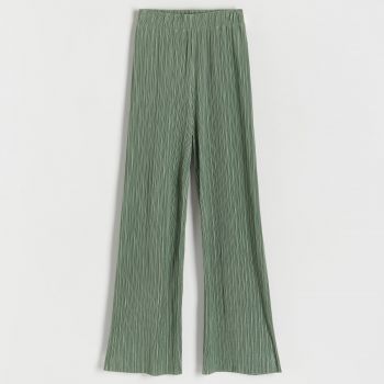Reserved - Pantaloni plisați - Verde